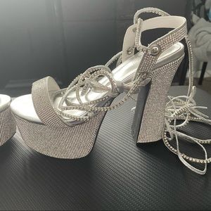 Blinding Pixie Lace Up Heels Dollskill